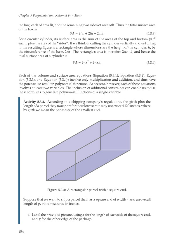 Active Preparation for Calculus - Page 254
